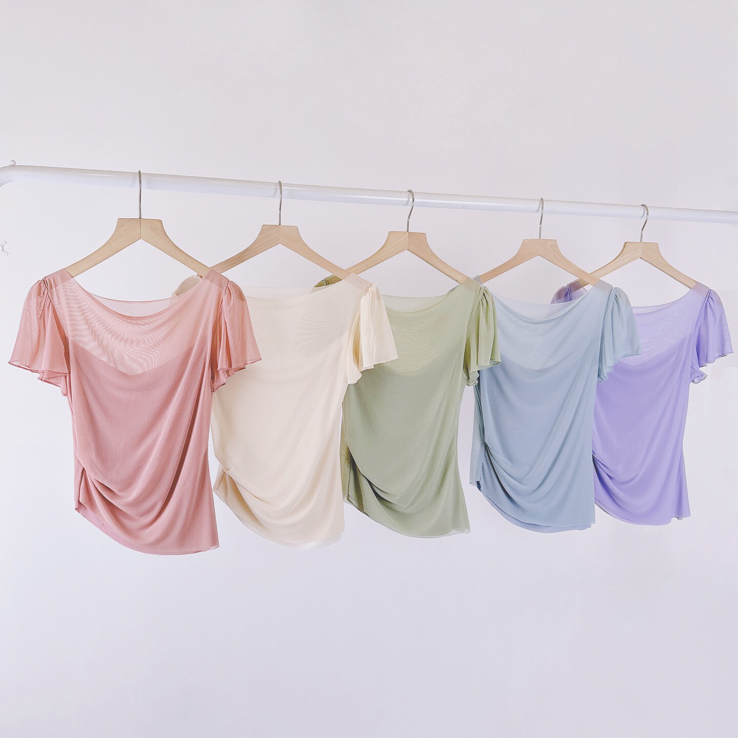 夏季短袖修身显瘦古典舞练功服图片