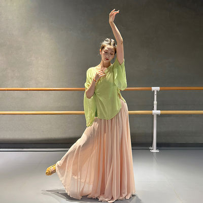 仙气飘逸国风古典舞服纱衣舞蹈服