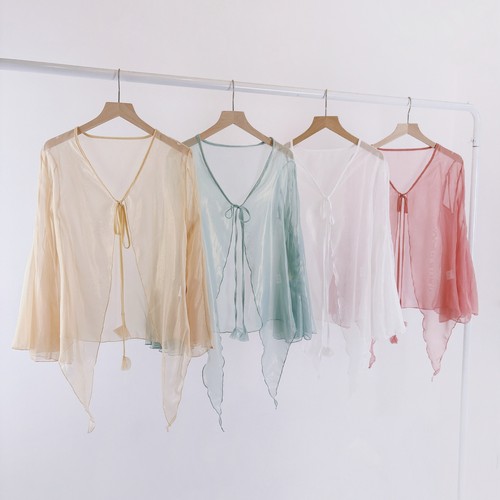 古典舞舞蹈服身韵纱衣飘逸女