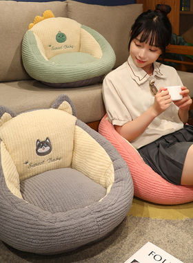 蒲团坐垫地上懒人坐墩榻榻米日式卧室家用阳台飘窗地板加厚软垫子