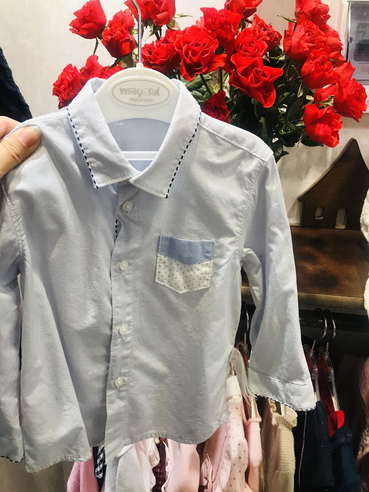 mayoral西班牙男童衬衣特价