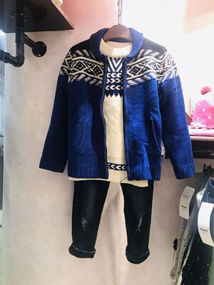 mayoral男童针织开衫外套线衫