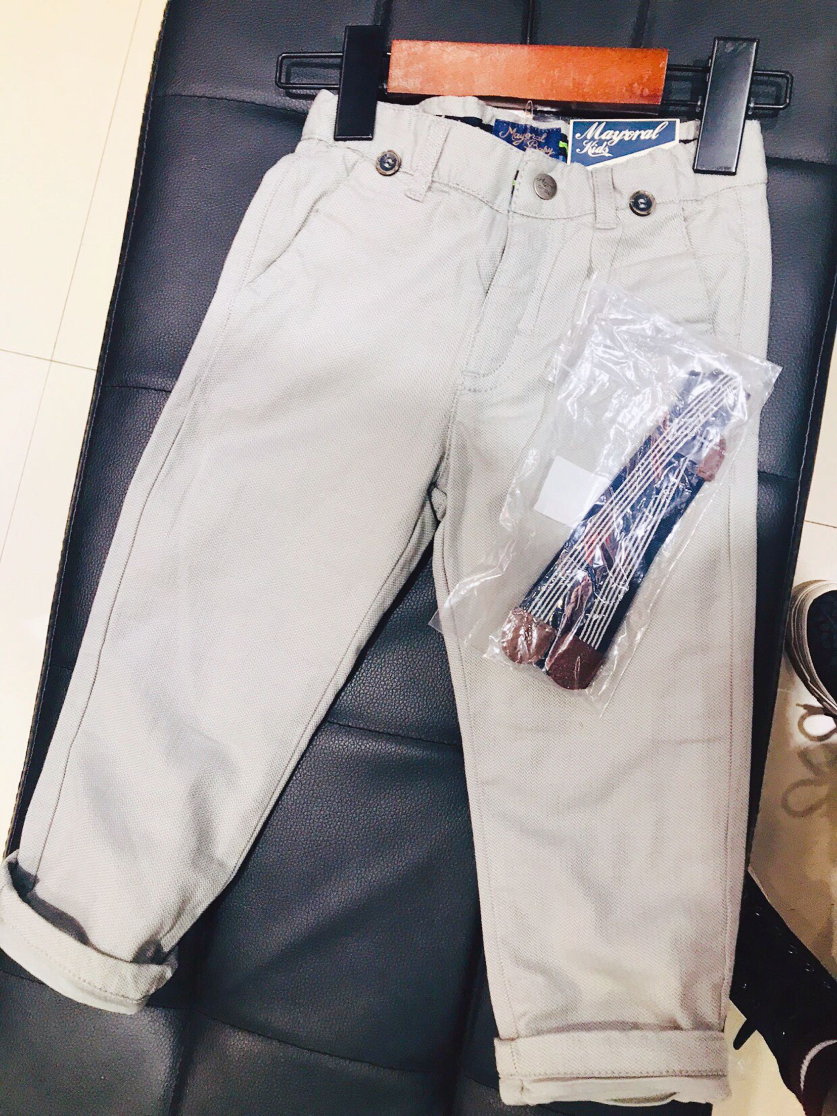 mayoral西班牙保暖棉裤专柜特价