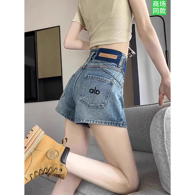 官网奥莱牛仔短裤女夏季薄款大码