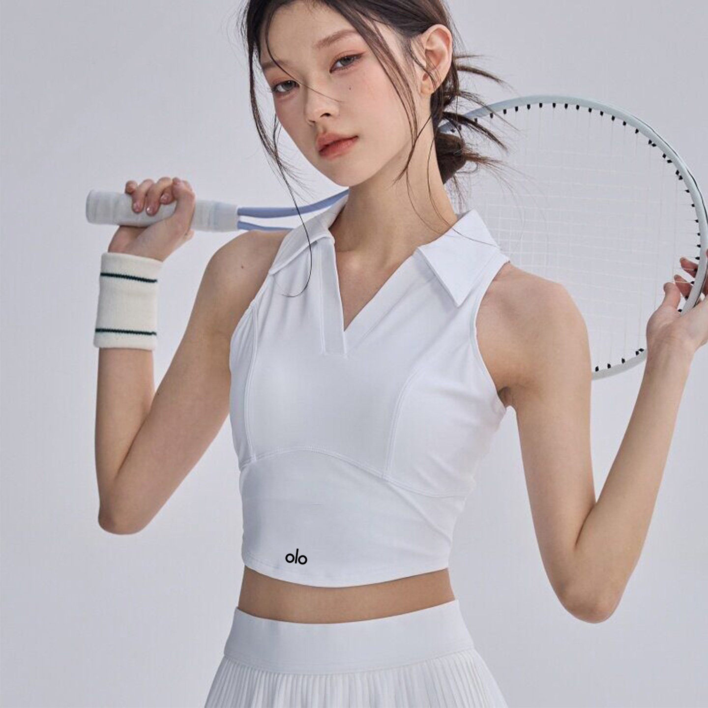 固定一体杯胸垫运动内衣女