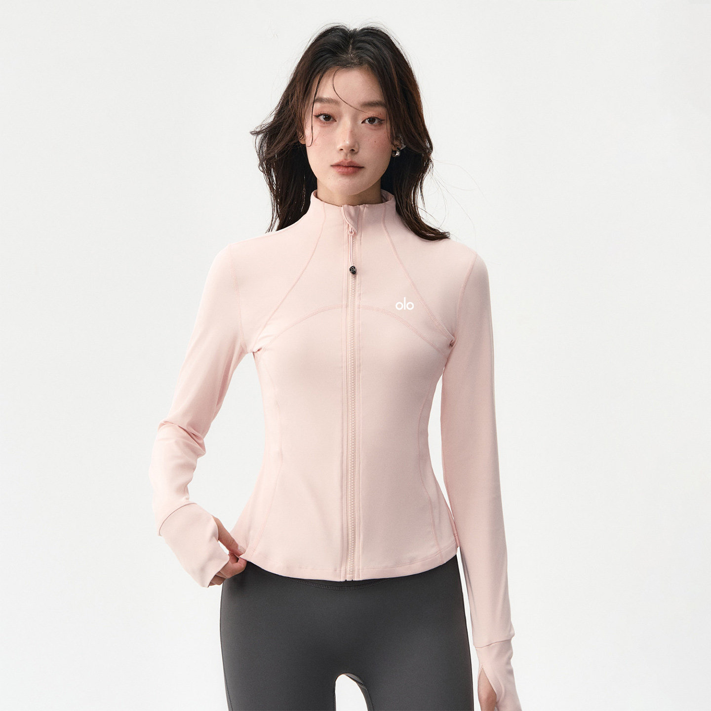 瑜伽服外套女跑步速干衣健身