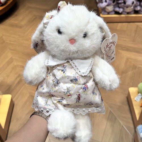 Cath Kidston花园工坊系列-塔妮兔坐姿公仔 名创优品MINISO