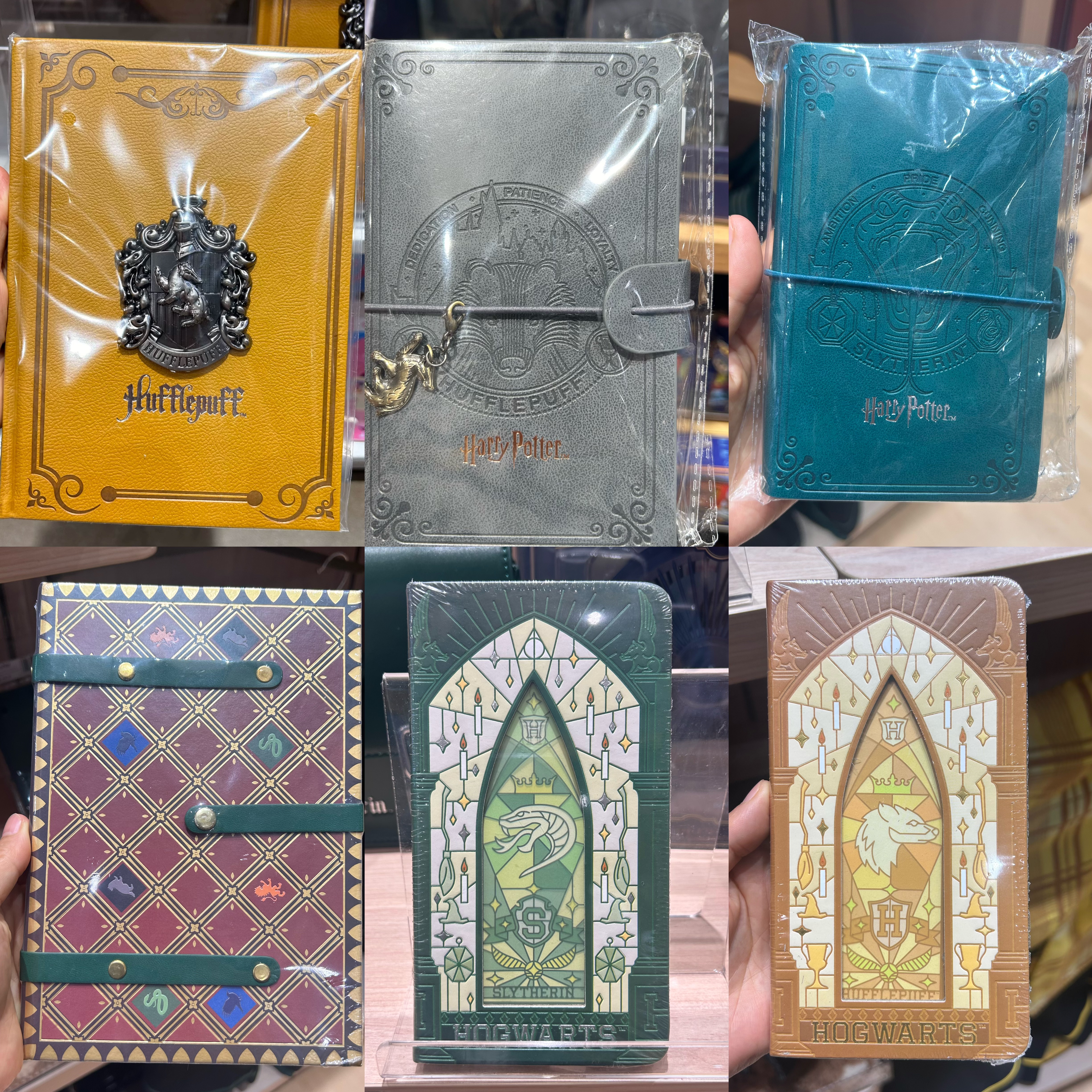 哈利·波特系列A5PU封面浮雕窗花精装本旅行手帐本名创优品MINISO
