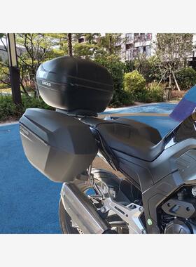 适配豪爵XCR300尾架Haojue后货架xcr300不锈钢边箱架改尾箱保险杠
