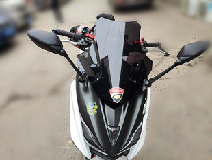 YAMAHA force155挡风玻璃林海领程175挡风玻璃前挡风镜板