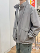 日单2025新款 春秋平替男女冲锋衣百搭防风防水夹克连帽外套475038