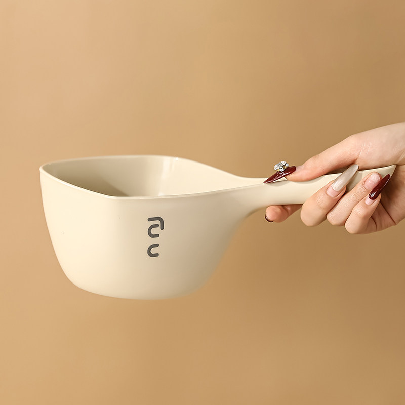 水瓢家用厨房舀水勺水漂舀子长柄创意洗头水勺子透明塑料浇花舀子,厨房/烹饪用具,水舀/水瓢,淘宝优惠券,粉丝福利购,淘宝优惠卷