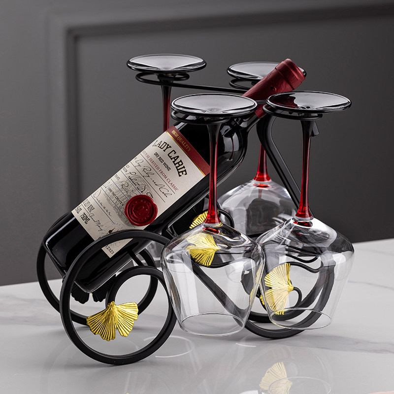 家用红酒杯架酒瓶架子高脚杯酒架子酒柜摆件装饰葡萄酒展示架创意,餐饮具,酒架,淘宝优惠券,粉丝福利购,淘宝优惠卷