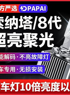 适用11-15款现代索纳塔八代索8氙气灯D1S改装升级LED激光大灯超亮