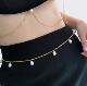 BRNT 分割身材黄金比例珍珠腰链女性感装 饰身体链配饰bodychain