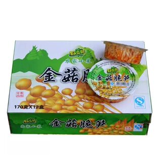 12盒装 福建好菜郎金菇脆笋150g 脆笋片金菇脆笋油焖金针菇 包邮