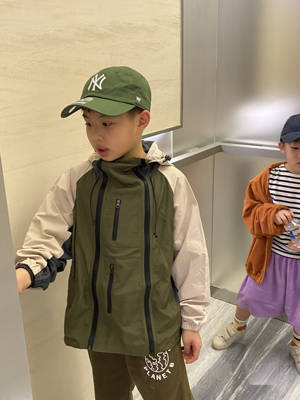 童装防晒衣冲锋衣外套