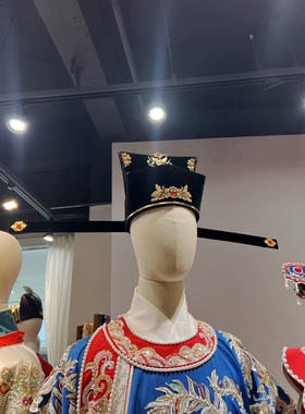 结婚帽子喜饰汉服男可调节