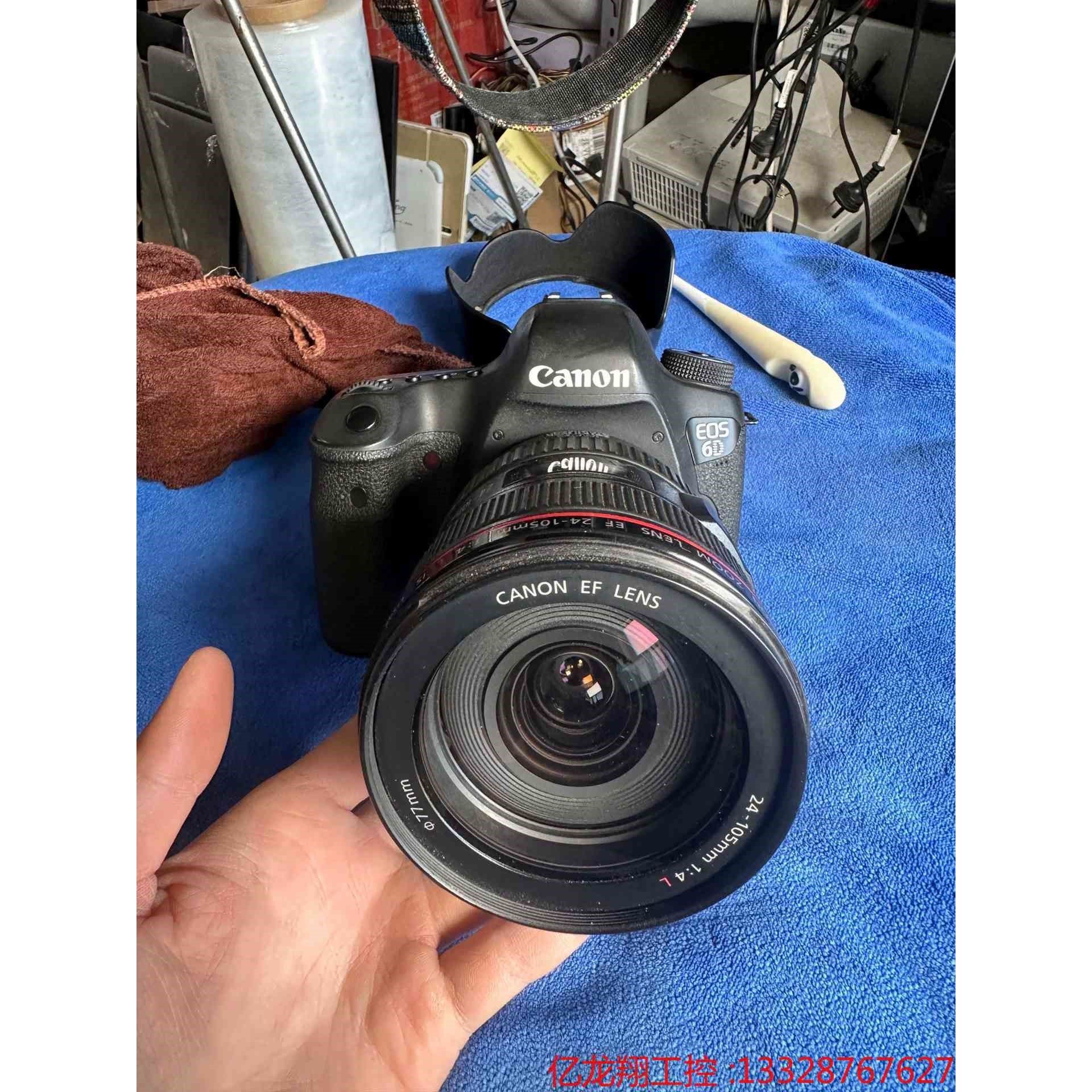 佳能全画幅单反6d,成色自定义看照片和视频,快门79650次