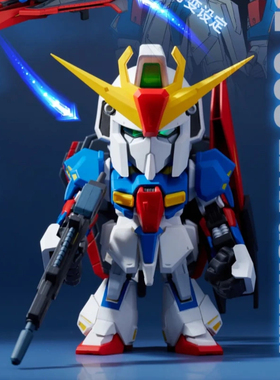 现货万代QMSVminiIZ GUNDAM & GUNDAM Mk-shuⅡ高达盲盒模型手办
