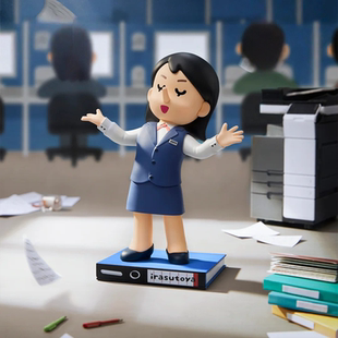 【X11】SPACE插画小人生活把我做成小便当系列盲盒可动手办摆件礼