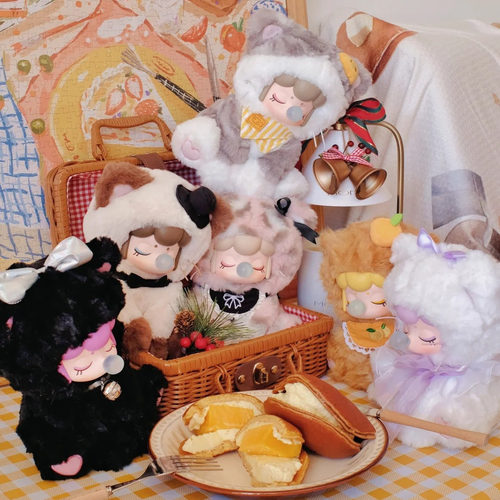 Nanci囡茜喵喵下午茶毛绒盲盒