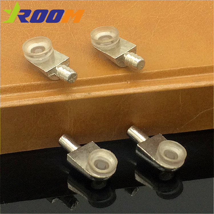 逸龙一字型带螺纹层板托 吸盘层板钉 隔板销 厨柜层板托（中号）