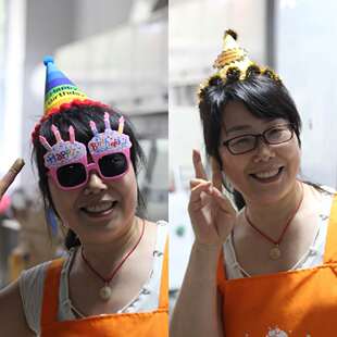 生日眼镜 不送 生日帽子 蛋糕配件 需要付费 生日发卡 没有蛋糕