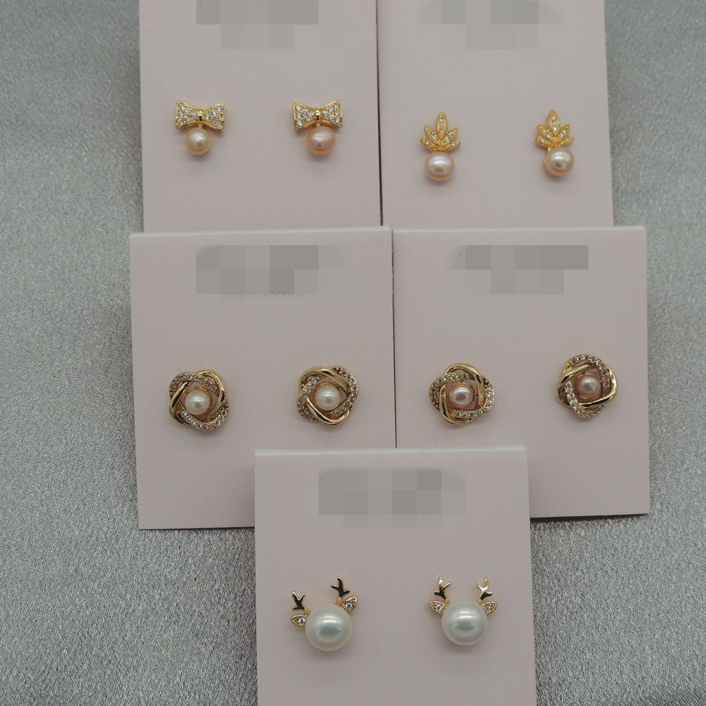 新款青岛欧美时尚百搭气质质感原单镀真金铜锆石淡水珍珠耳钉Q45,饰品/流行首饰/时尚饰品新,耳钉,淘宝优惠券,粉丝福利购,淘宝优惠卷