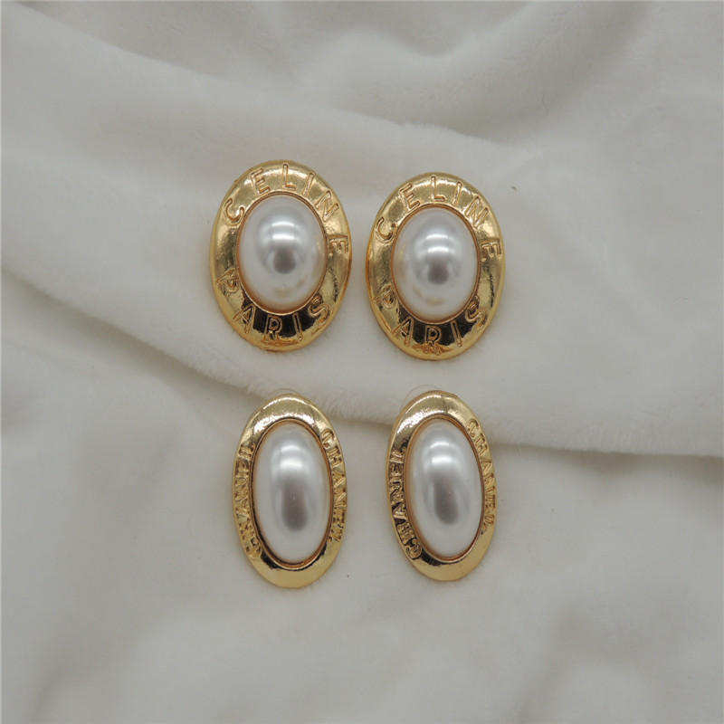 饰品厂家直销精美女时尚新款小众设计简约925银针打标耳钉NB7