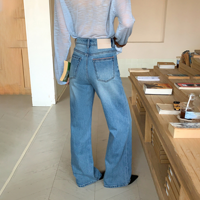 【欧式复古窄版直筒裤】挺括微弹