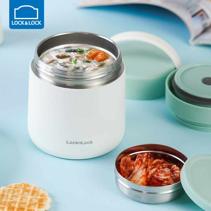 乐扣乐扣保温粥杯女便携粥桶装粥的饭盒汤壶汤罐大容量304不锈钢,餐饮具,饭盒/保温桶/保温提锅,淘宝优惠券,粉丝福利购,淘宝优惠卷