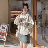8822-P155-K248立领两色短外套夹克2026春，女装短外套，2C033