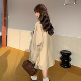 -数据好3958-P135-K208短款风衣2026春季新款，女装风衣，2C033