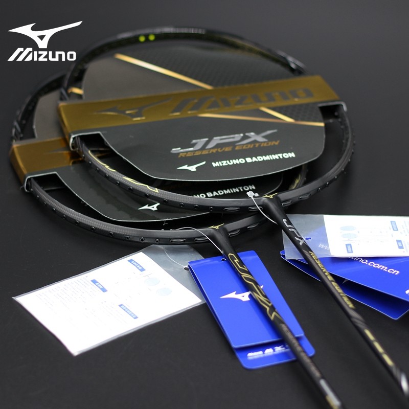 正品mizuno美津浓新款jpx-rreserve全碳素化进攻型破风框羽毛球拍