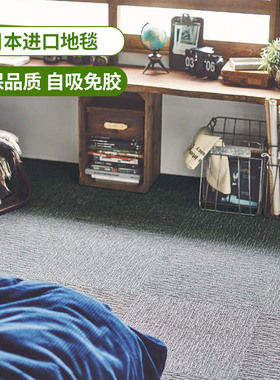 TOLI日本进口地毯侘寂风客厅茶几地垫卧室现代极简床边毯家用房间