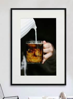 简约平面铝合金画框挂墙装裱相框外框A2海报4k8开4素描架空框定制