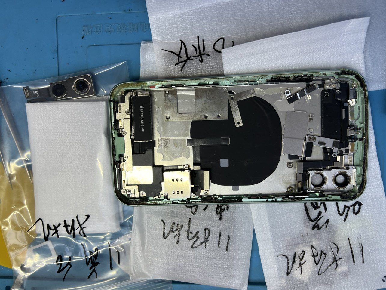 苹果11拆机零配件后摄像头听筒排线尾插排线 iPhone电池 喇叭