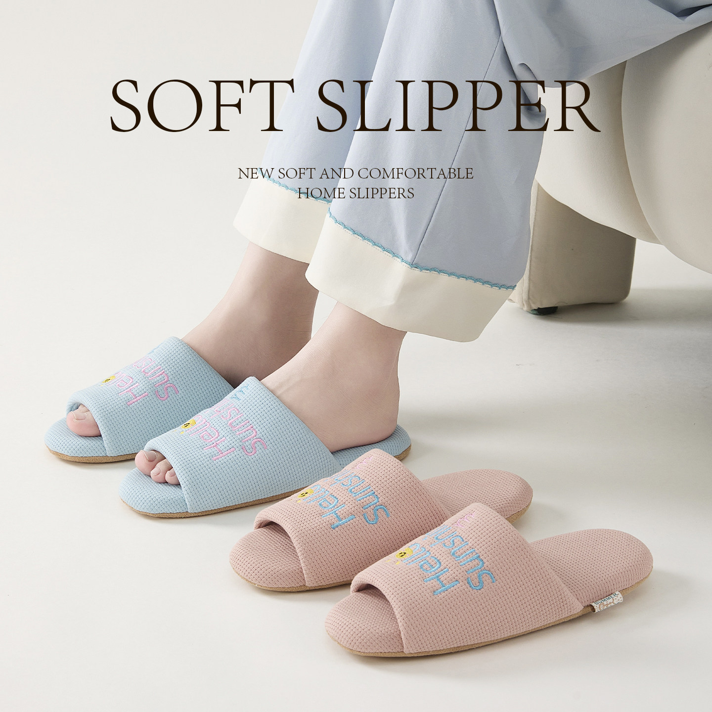 居家地板拖春夏季空调房透气吸汗防滑轻便软底日系情侣静音拖鞋女,居家布艺,居家凉拖/凉鞋,淘宝优惠券,粉丝福利购,淘宝优惠卷