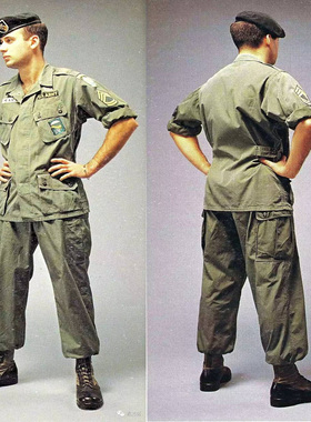 时尚复古美国越战TCU二代套服82空降师陆战队套服