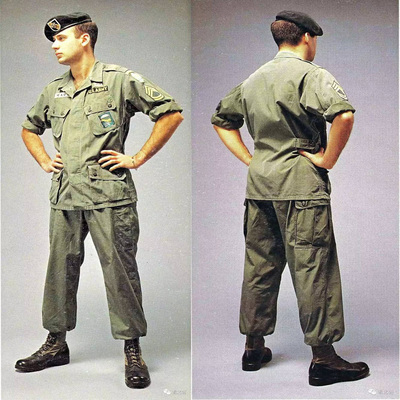 时尚复古经典越战TCU空降套服