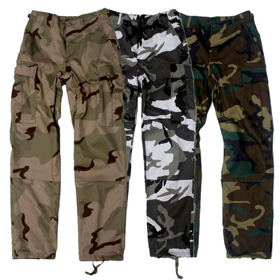 迷彩长裤潮牌街头摇滚dcu迷彩