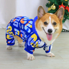 宠物狗狗衣服四脚秋冬款加厚保暖冬季冬天柯基泰迪中型犬2024新款