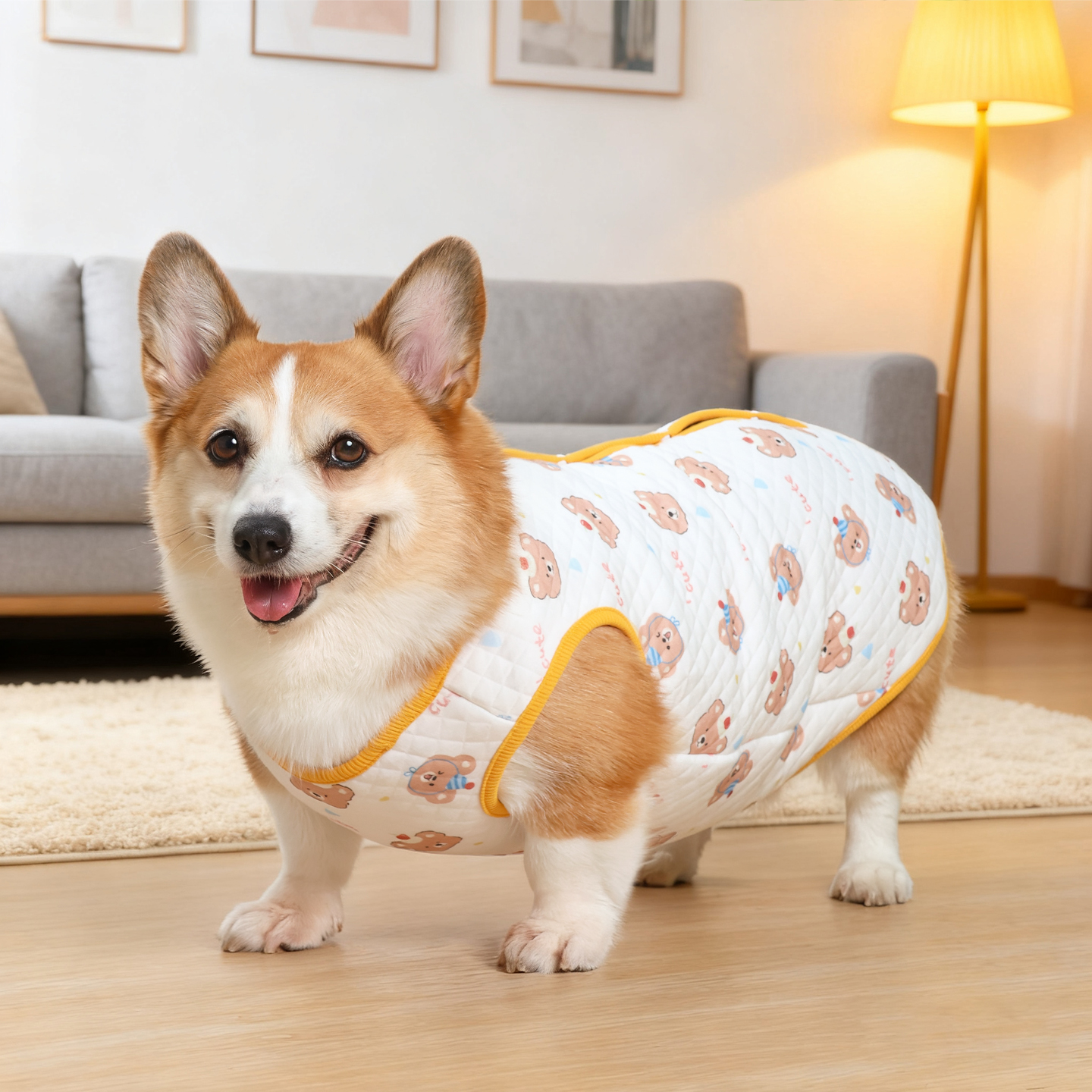 宠物狗狗衣服秋2025新款柯基柴犬泰迪纯棉背心防静电中小型犬马甲