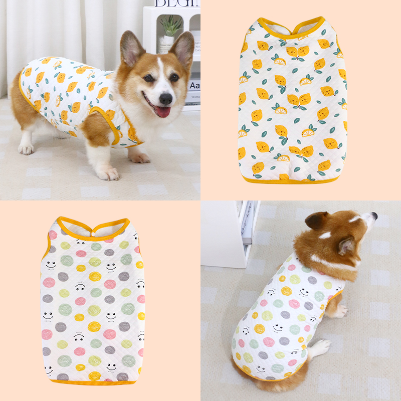 宠物狗狗纯棉保暖秋冬款冬季背心