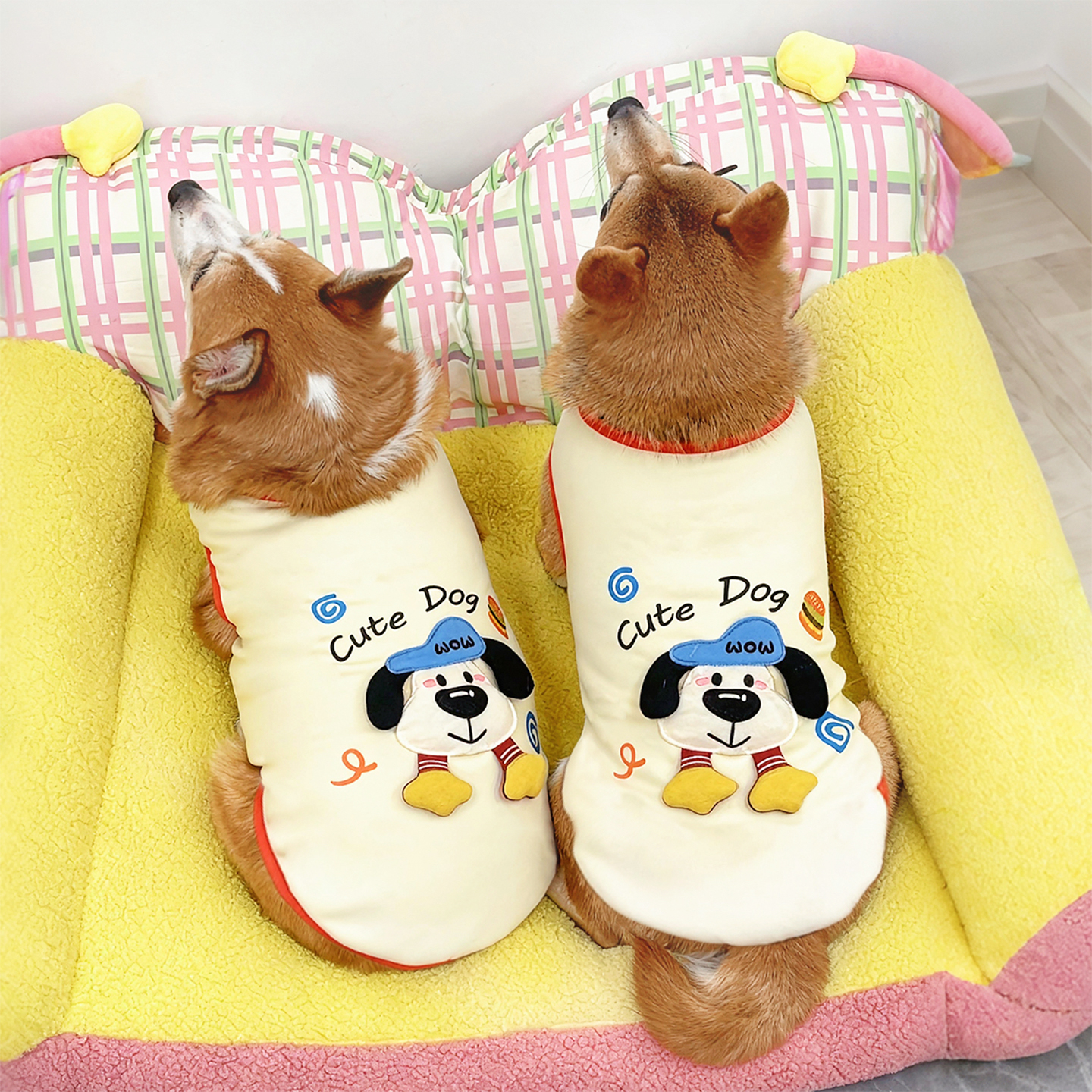 宠物狗狗冬装柯基背心衣服中型犬