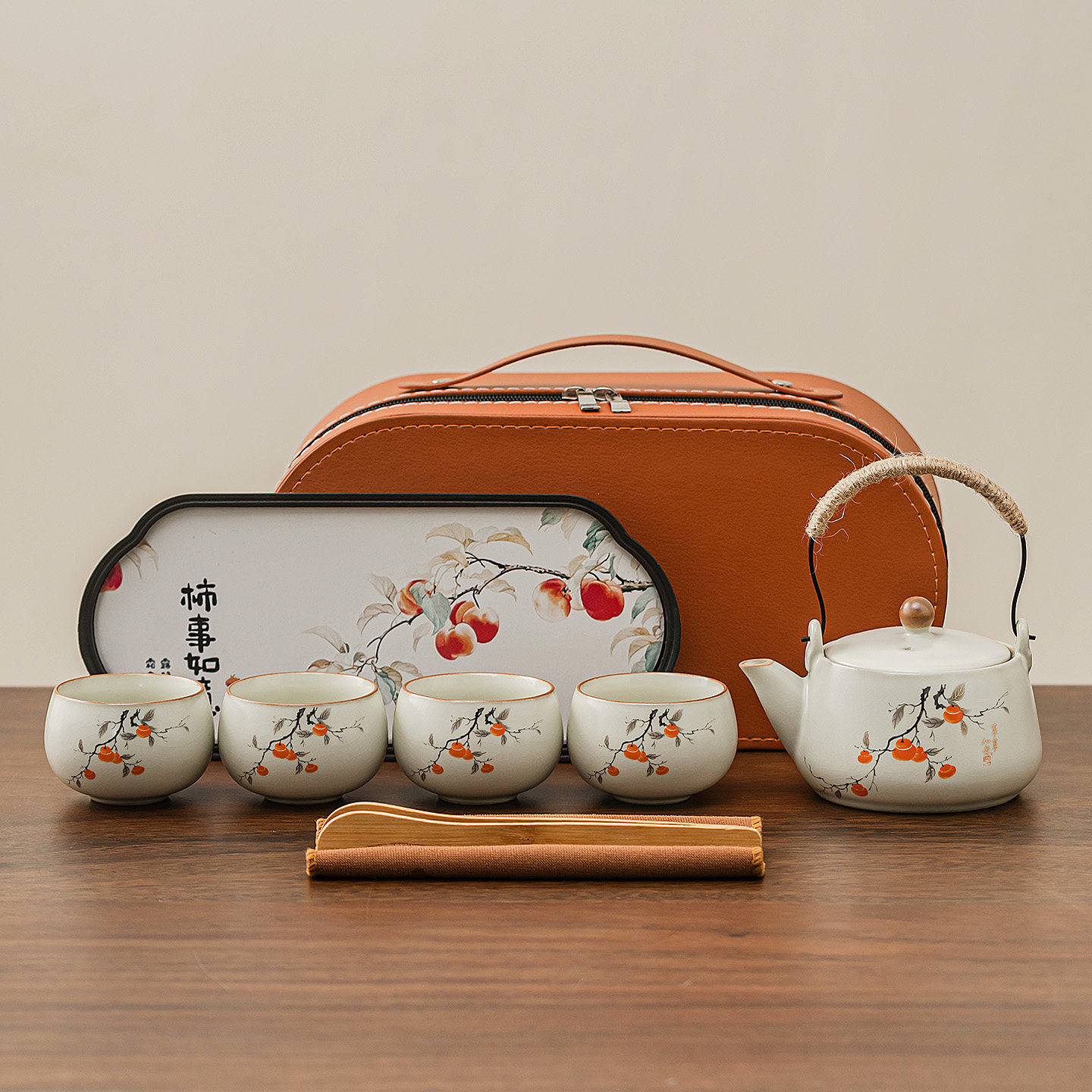 陶瓷茶壶家用泡茶壶功夫茶具套装办公室喝茶壶中式提梁壶2026新款