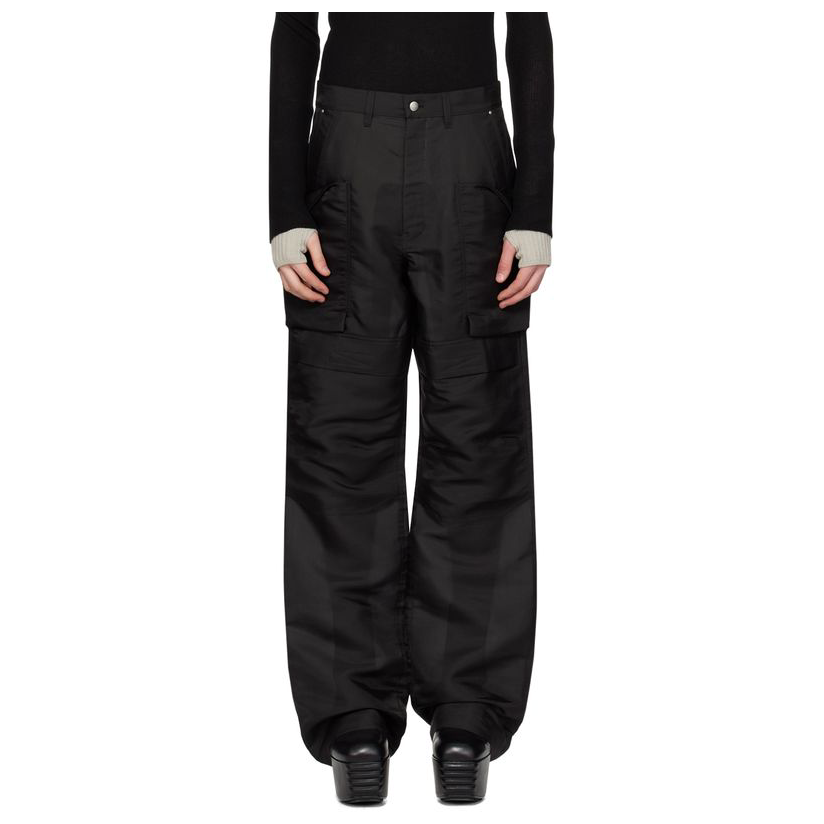 Rick Owens 瑞克·欧文斯 黑色 Stefan 工装裤男
