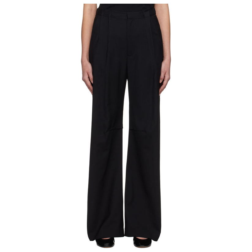 Mm6 Maison Margiela 黑色 Tailoring Wool 长裤女