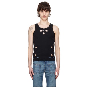 Petal Coperni 黑色 背心男 Embroidered 迷衣APP优惠码 ：KCHP